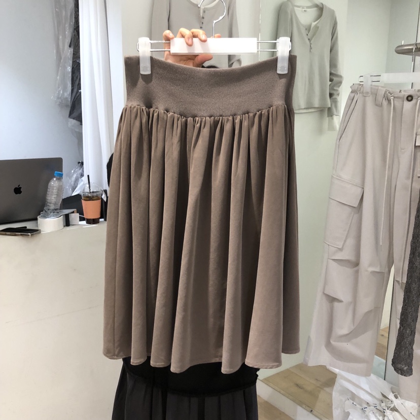 AUBE東大門直郵女士新款熱賣人氣時尚職業推薦半身裙中短裙AUBE半身裙/中短裙圖色1