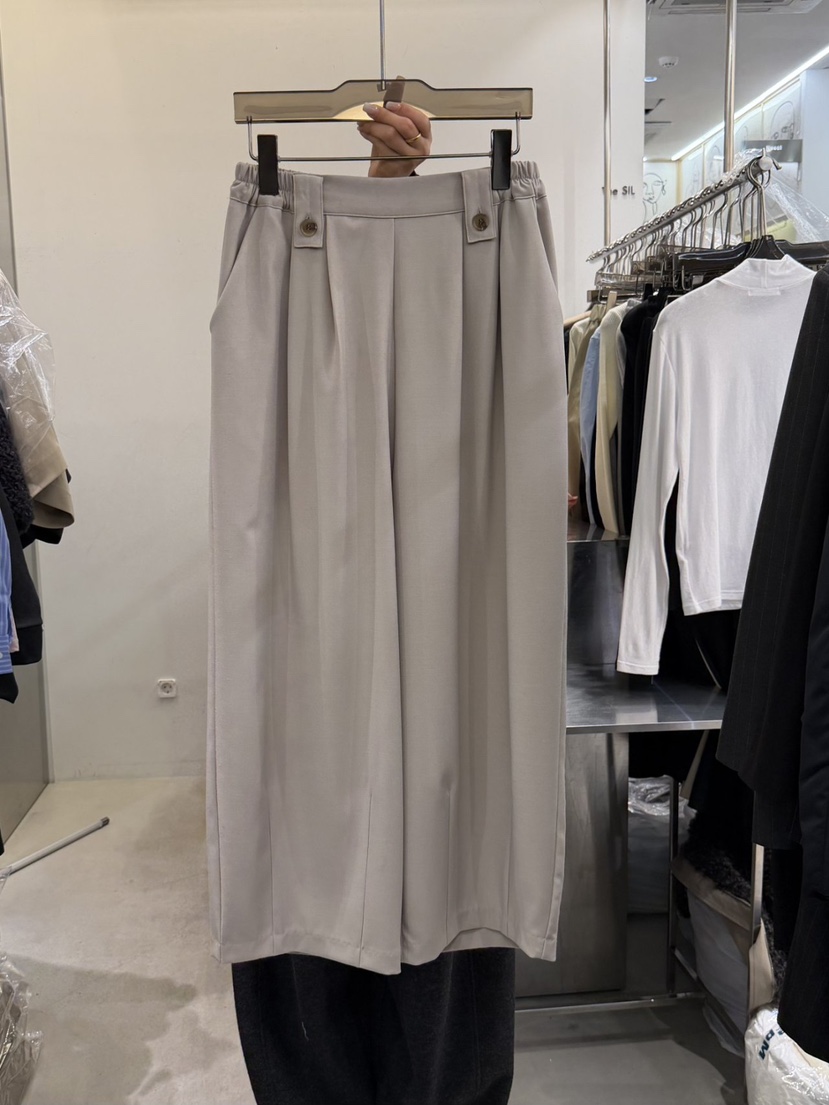 THE SIL韓國代購女士新品時尚熱賣休閑真品職業推薦休閑褲THE SIL/1 2ILLY休閑褲圖色1