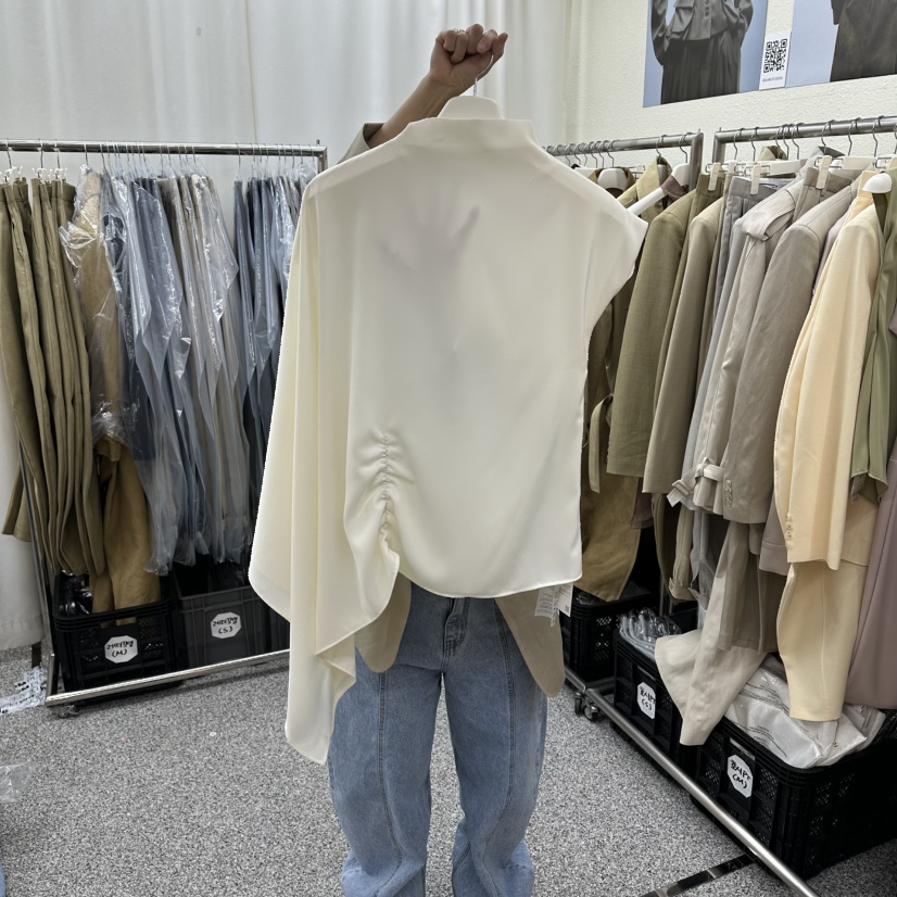 ONEBYTWO東大門代購女士新品推薦職業人氣26春夏襯衫蕾絲衫ONE BY TWO襯衫/蕾絲衫