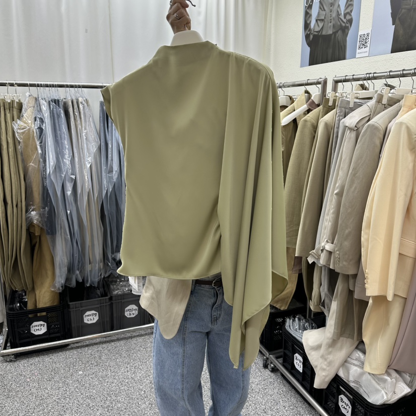 ONEBYTWO東大門代購女士新品推薦職業人氣26春夏襯衫蕾絲衫ONE BY TWO襯衫/蕾絲衫圖色2