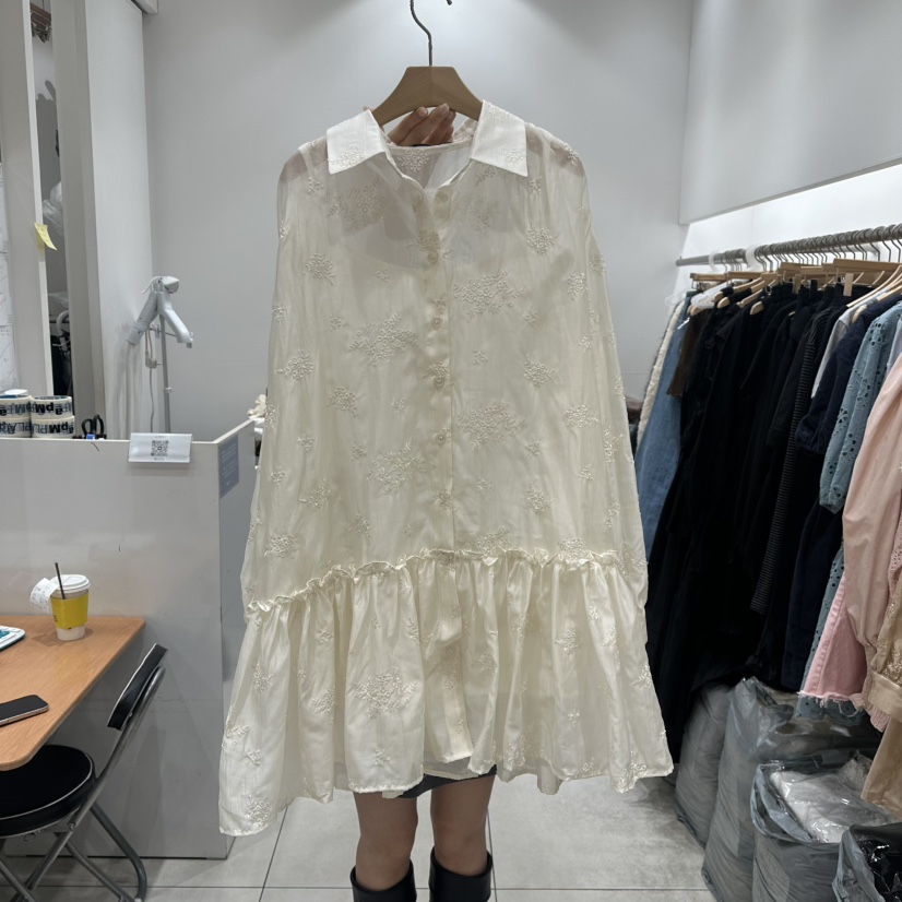 XPARTY東大門實拍女裝新品時尚休閑人氣熱賣職業26春夏連衣裙XPARTY連衣裙圖色2