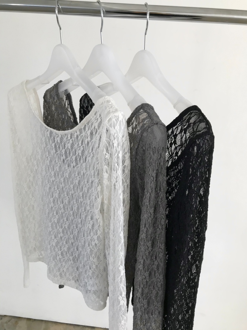 AUBE韓國代購女裝新款人氣26春夏熱賣職業時尚長袖T恤兩面穿AUBE長袖T恤