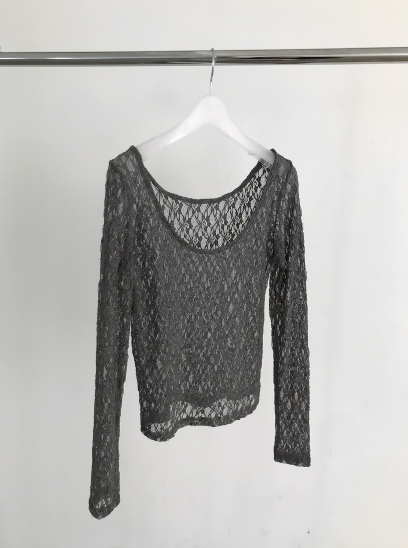 AUBE韓國代購女裝新款人氣26春夏熱賣職業時尚長袖T恤兩面穿AUBE長袖T恤