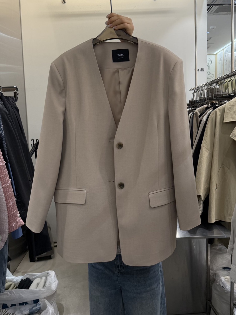 THE SIL韓國直郵女裝新款推薦26春夏真品人氣職業時尚夾克THE SIL/1 2ILLY夾克圖色1