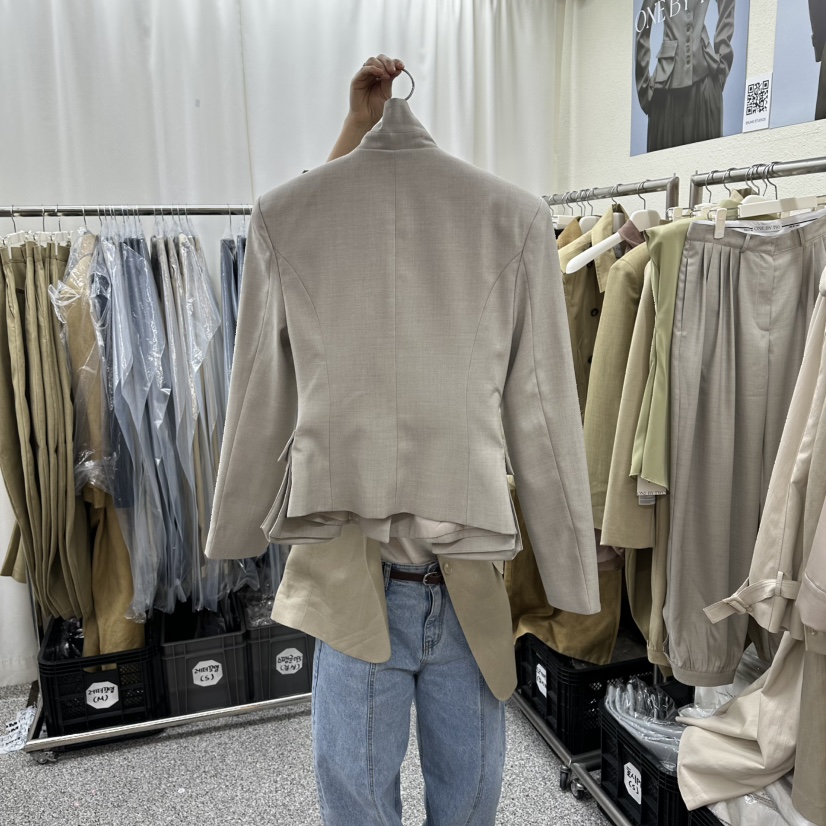 ONEBYTWO東大門代購女裝新品熱賣26春夏人氣推薦夾克口袋ONE BY TWO夾克