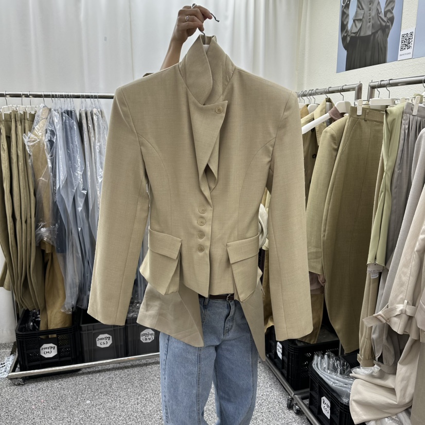 ONEBYTWO東大門代購女裝新品熱賣26春夏人氣推薦夾克口袋ONE BY TWO夾克圖色1