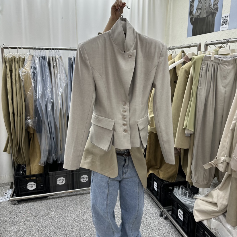 ONEBYTWO東大門代購女裝新品熱賣26春夏人氣推薦夾克口袋ONE BY TWO夾克圖色2