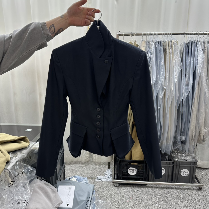 ONEBYTWO東大門代購女裝新品熱賣26春夏人氣推薦夾克口袋ONE BY TWO夾克圖色3