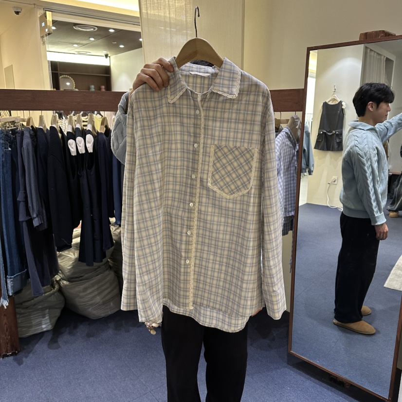 FURE東大門代購女裝新款時尚推薦人氣職業26春夏襯衫蕾絲衫FURE襯衫/蕾絲衫圖色2