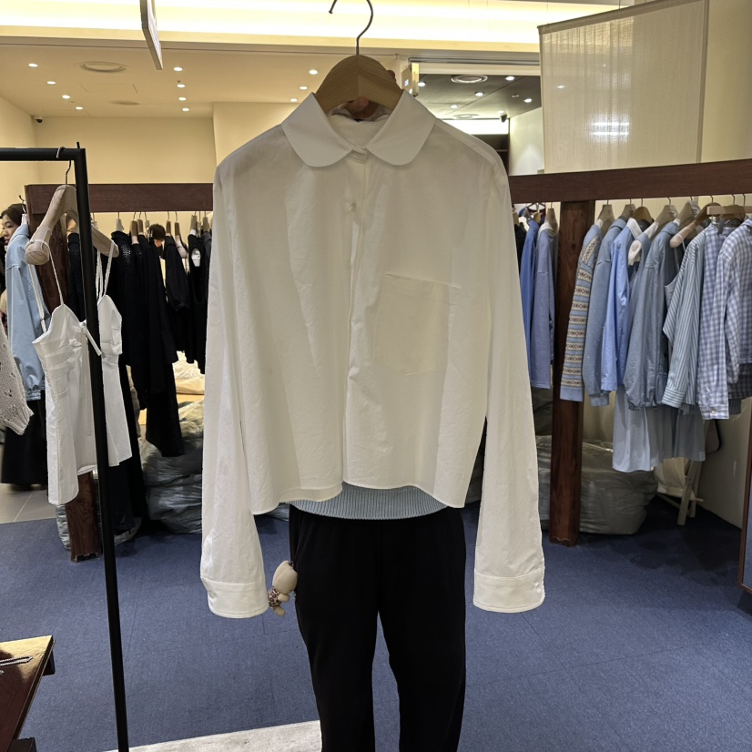 FURE東大門直郵女裝新品休閑職業26春夏真品時尚襯衫蕾絲衫FURE襯衫/蕾絲衫圖色1