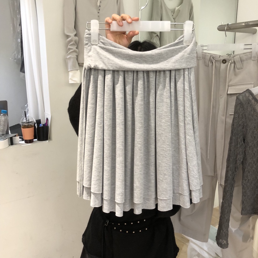 AUBE東大門實拍女裝新品人氣熱賣職業真品26春夏半身裙中短裙AUBE半身裙/中短裙圖色1