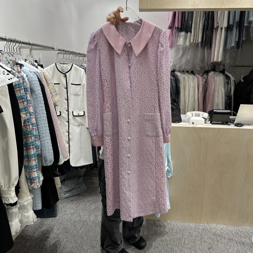 NAPKIN東大門實拍女士新品時尚26春夏推薦休閑人氣連衣裙NAPKIN連衣裙圖色1