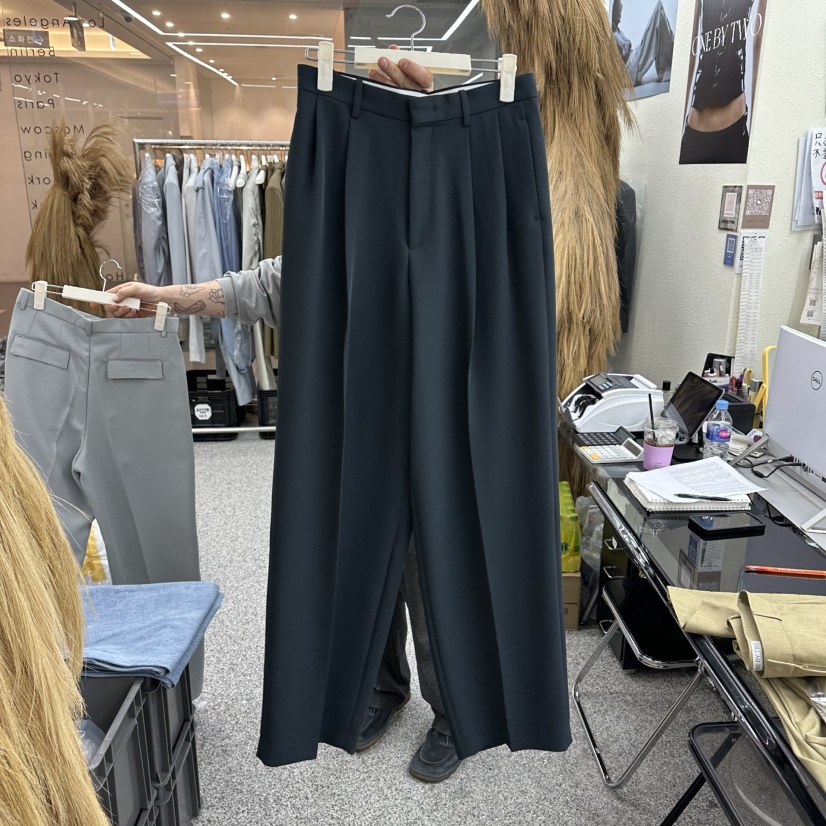 ONEBYTWO東大門實拍女士新品休閑熱賣真品時尚人氣休閑褲ONE BY TWO休閑褲圖色3