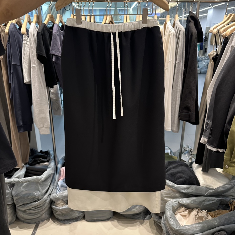 HONG.U東大門直郵女士新品真品推薦職業人氣26春夏時尚長裙HONG.U長裙圖色2