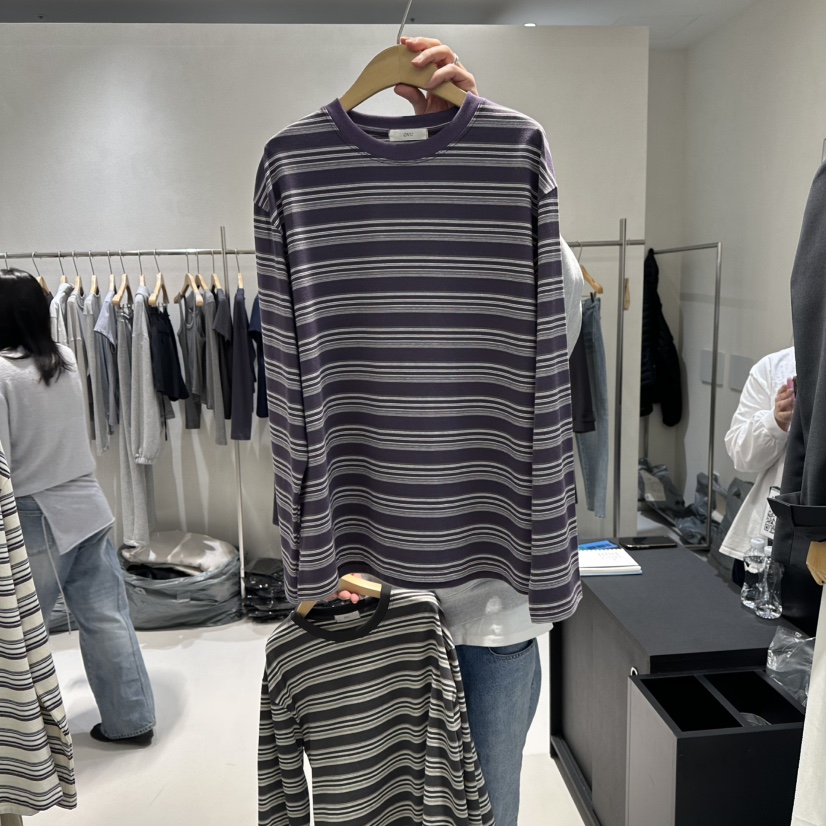 OVU東大門實拍女裝新品人氣推薦26春夏真品時尚熱賣長袖T恤OVU長袖T恤圖色2