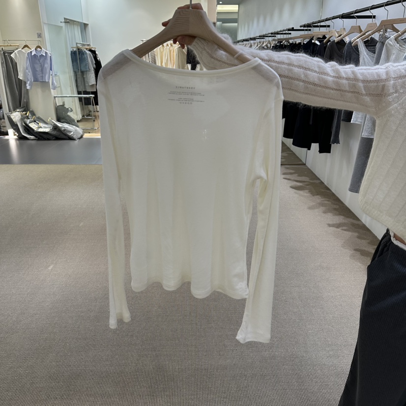 VEGETABLE東大門代購女士新款真品時尚26春夏休閑長袖T恤VEGETABLE長袖T恤