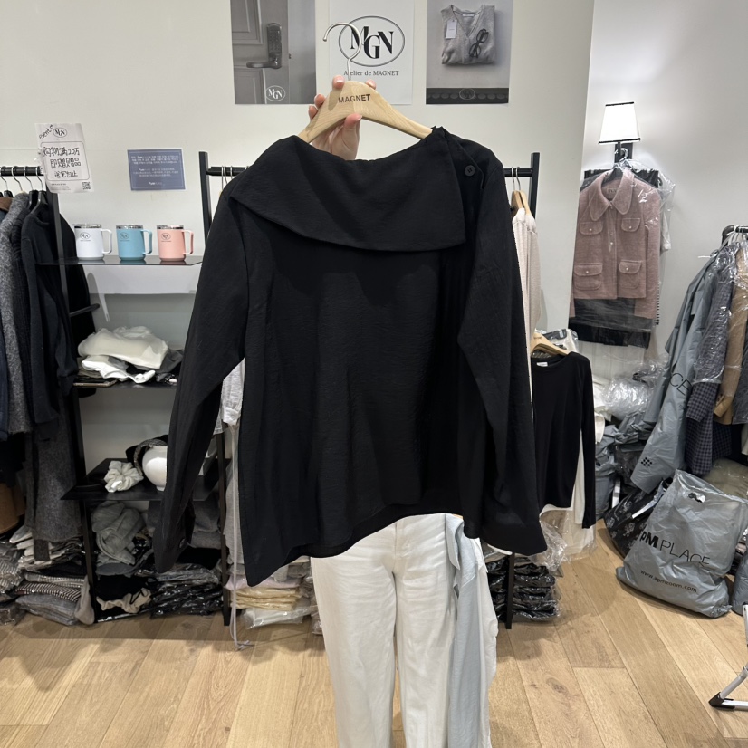 M.G.N東大門代購女士新品真品人氣休閑26春夏襯衫蕾絲衫MAGNET襯衫/蕾絲衫圖色3