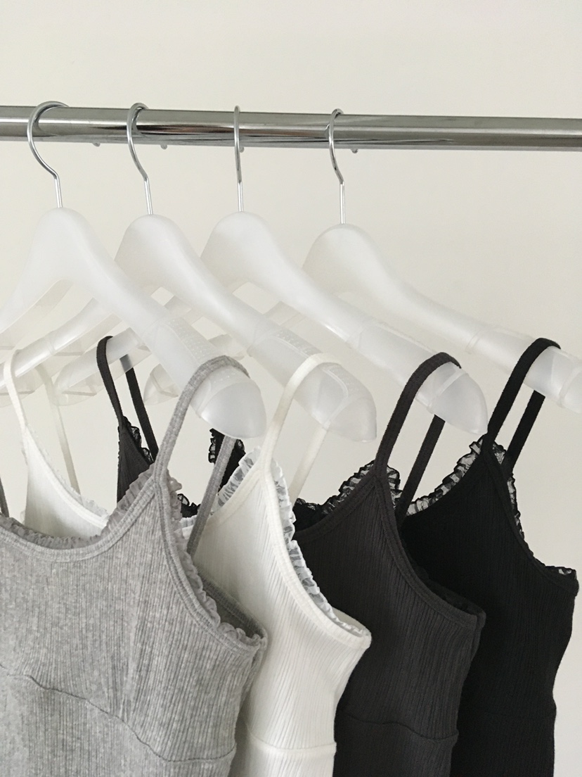 AUBE韓國代購女裝新款時尚熱賣人氣職業推薦吊帶背心褶皺AUBE吊帶/背心