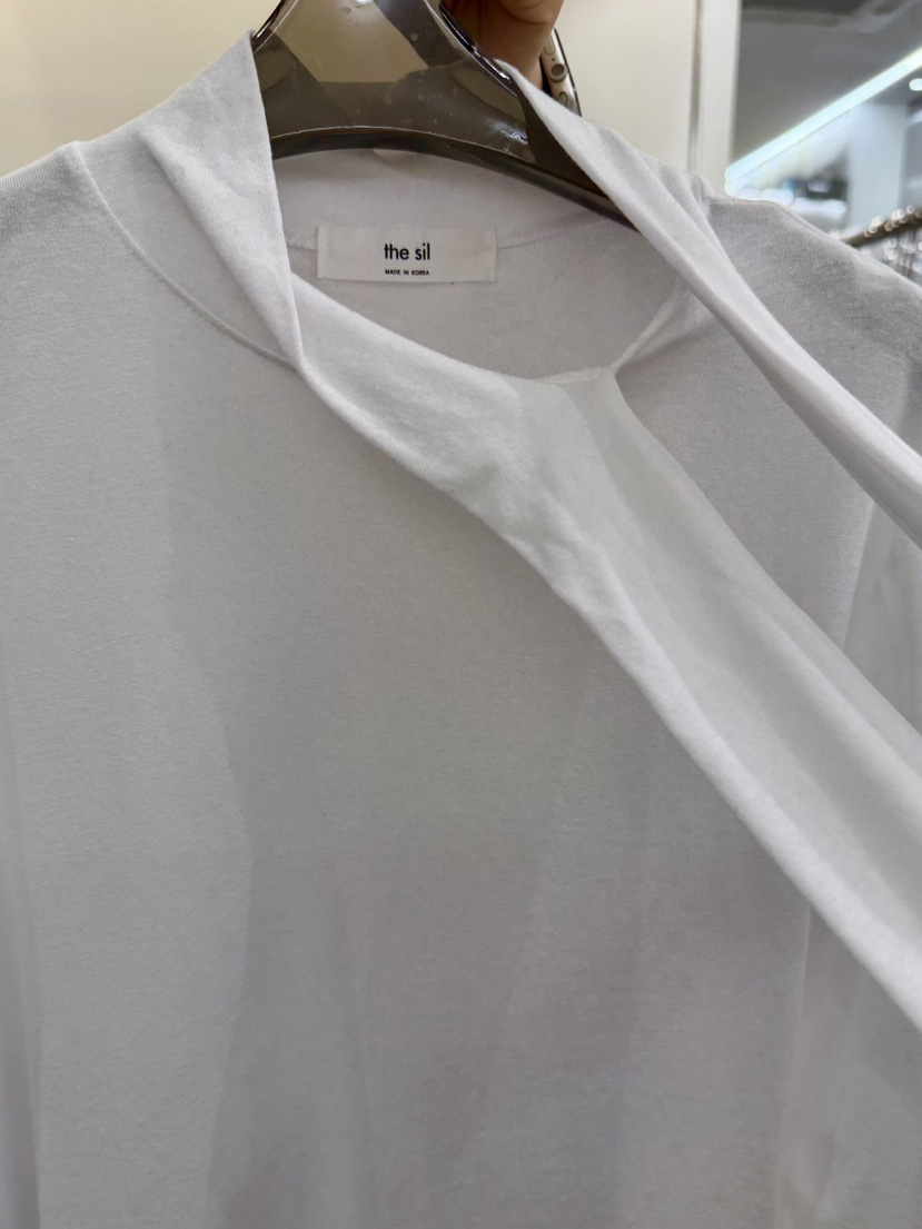 THE SIL東大門代購女士新款職業人氣真品推薦26春夏長袖T恤THE SIL/1 2ILLY長袖T恤