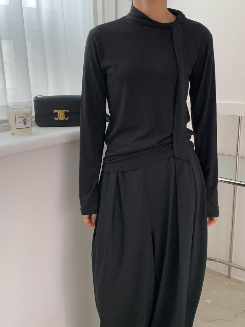 THE SIL東大門代購女士新款職業人氣真品推薦26春夏長袖T恤THE SIL/1 2ILLY長袖T恤圖色2