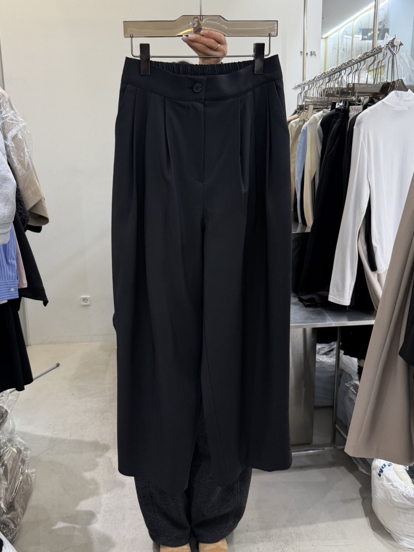 THE SIL韓國直郵女裝新款時尚休閑真品人氣熱賣休閑褲褶裥THE SIL/1 2ILLY休閑褲圖色2