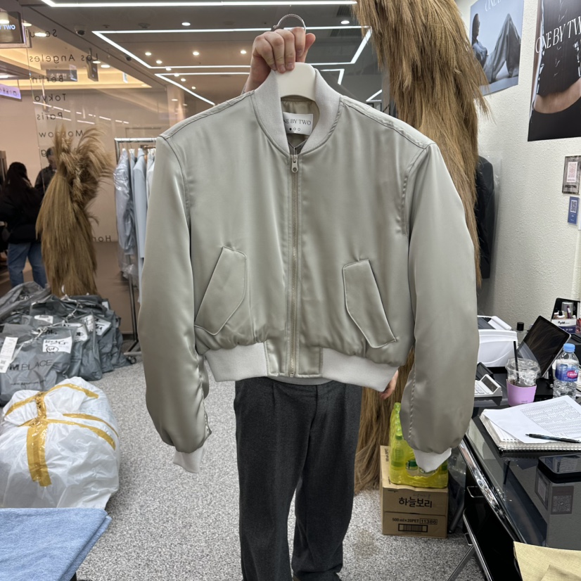 ONEBYTWO東大門直郵女士新品26春夏人氣推薦時尚職業夾克ONE BY TWO夾克圖色2