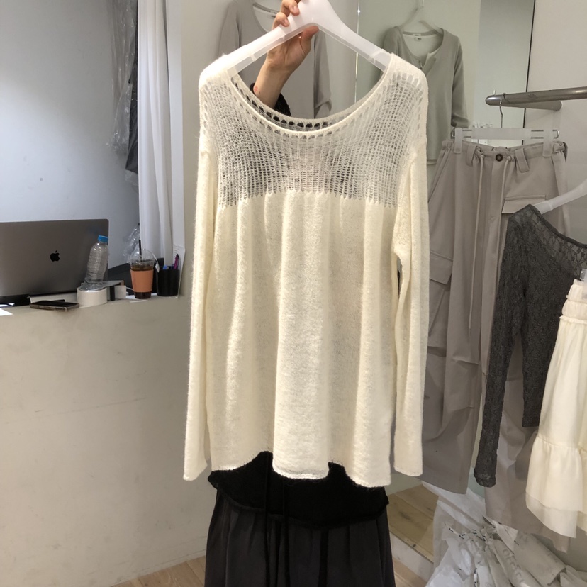 AUBE東大門直郵女士新品推薦26春夏時尚職業針織衫羊駝毛AUBE針織衫