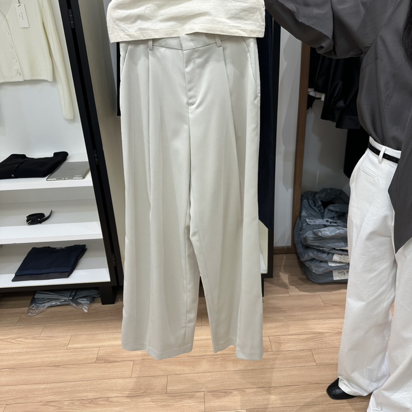 MUYBIEN東大門代購女裝新款時尚26春夏休閑熱賣職業休閑褲MUYBIEN休閑褲圖色1