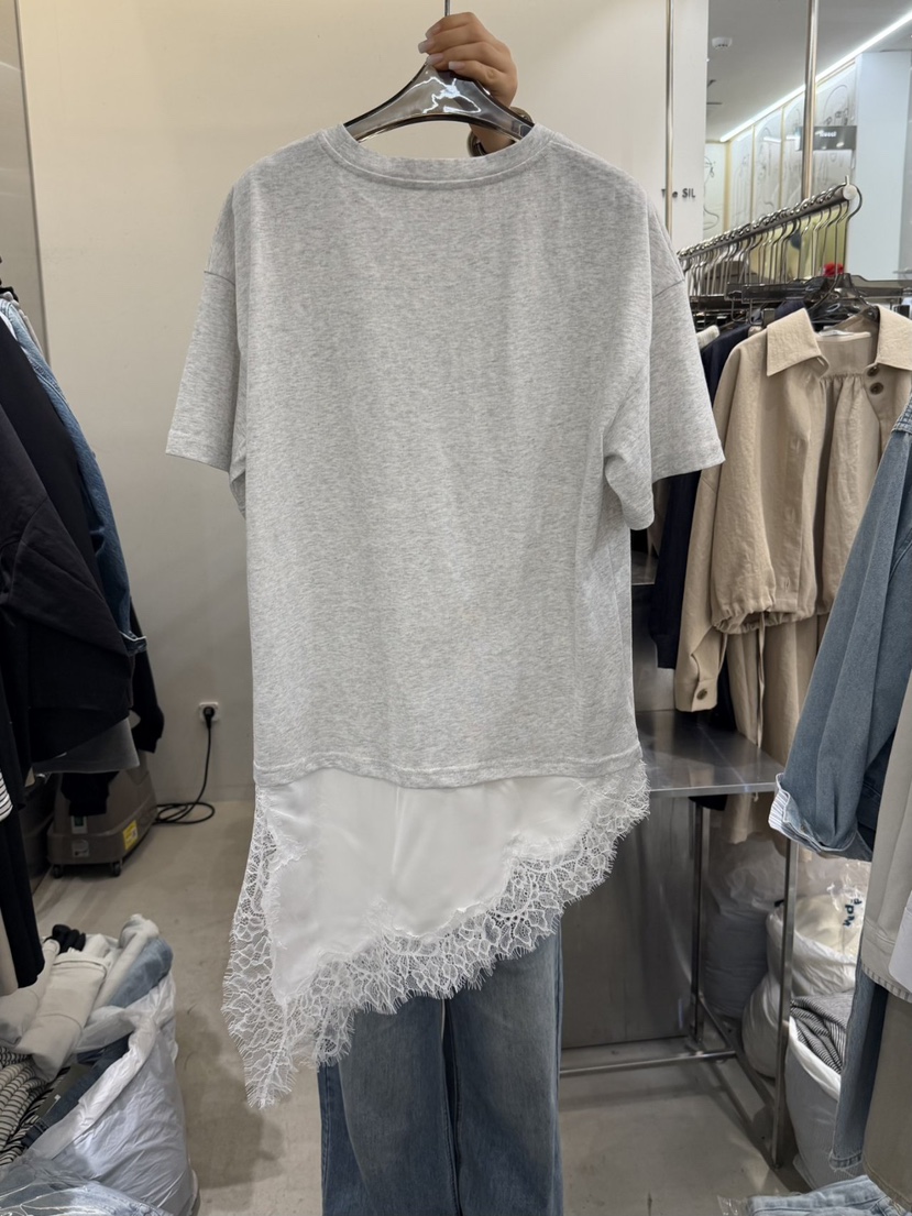 THE SIL韓國代購女士新款職業推薦休閑時尚26春夏真品T恤THE SIL/1 2ILLYT恤