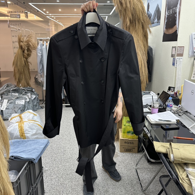 ONEBYTWO東大門直郵女士新品人氣26春夏真品職業推薦夾克ONE BY TWO夾克圖色3