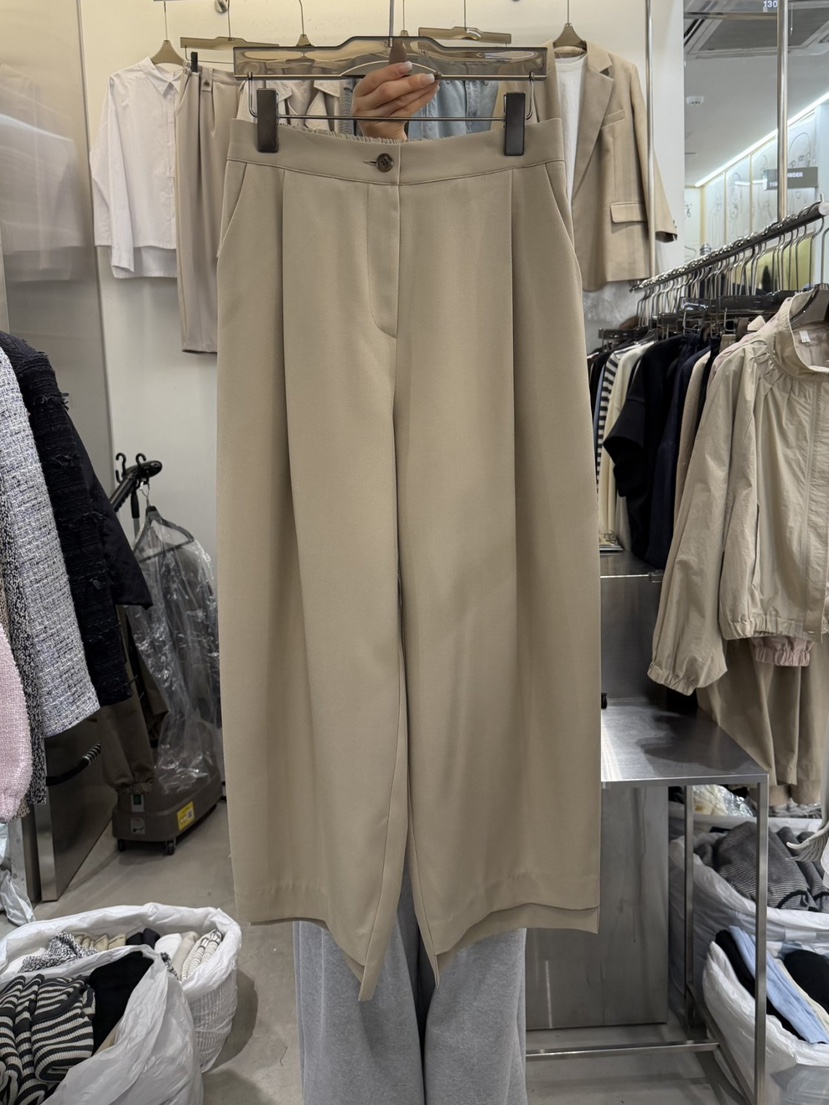 THE SIL東大門代購女士新款職業推薦人氣26春夏時尚休閑褲THE SIL/1 2ILLY休閑褲圖色1