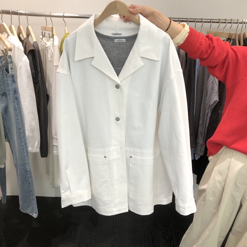 TAFFETA/MURET東大門實拍女士新品真品夾克不含內搭工裝TAFFETA/MURET夾克圖色1