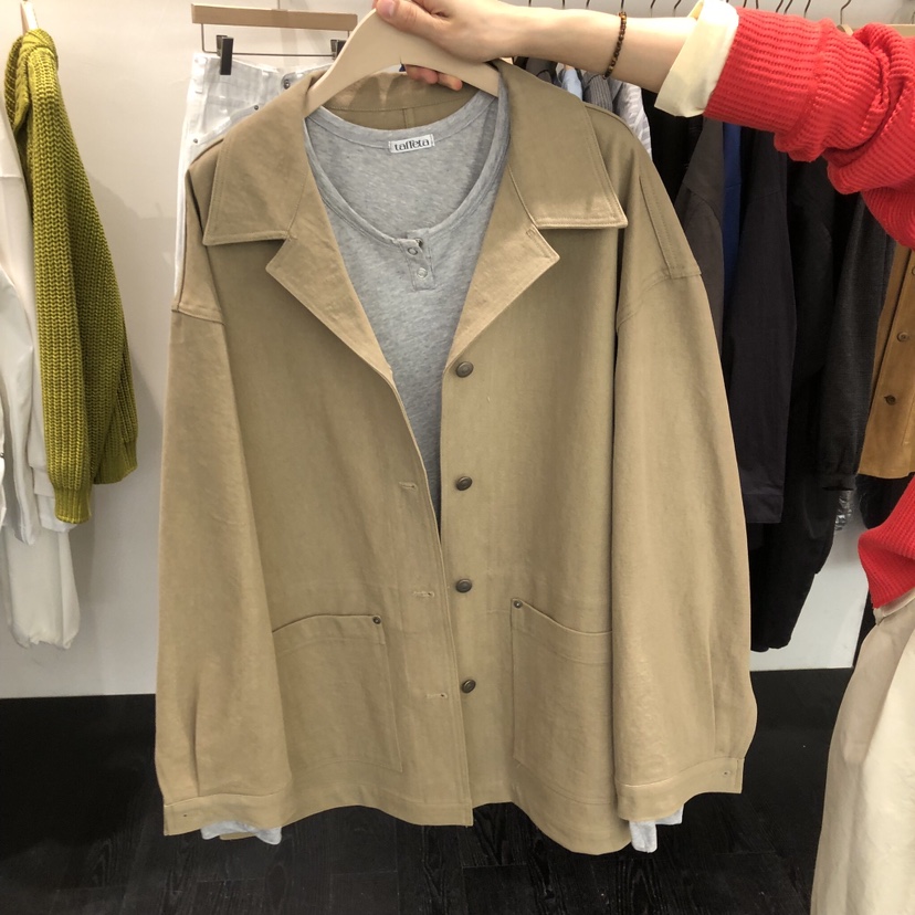 TAFFETA/MURET東大門實拍女士新品真品夾克不含內搭工裝TAFFETA/MURET夾克圖色2