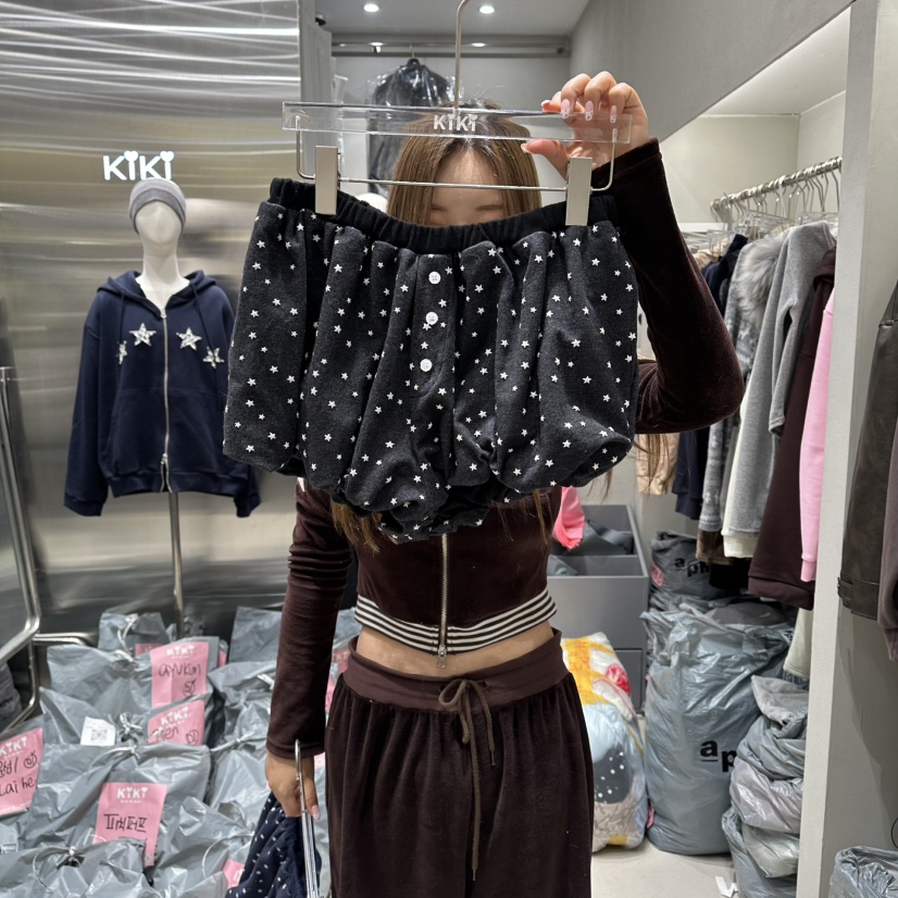 KIKI韓國代購女裝新品26春夏職業真品熱賣時尚休閑人氣短褲KIKI短褲圖色2