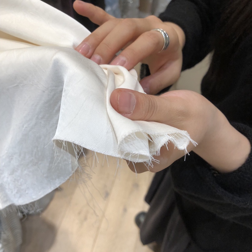 AUBE東大門直郵女士新款人氣職業真品休閑時尚連衣裙褶皺AUBE連衣裙