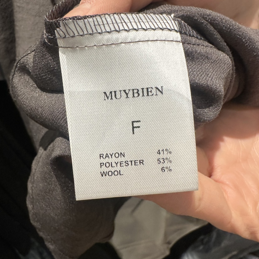 MUYBIEN韓國直郵女裝新款時尚休閑推薦熱賣襯衫蕾絲衫假兩件MUYBIEN襯衫/蕾絲衫