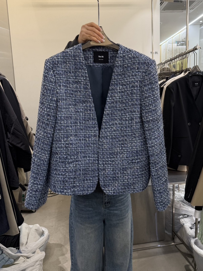 THE SIL東大門實拍女士新品休閑真品人氣熱賣時尚職業夾克THE SIL/1 2ILLY夾克圖色1