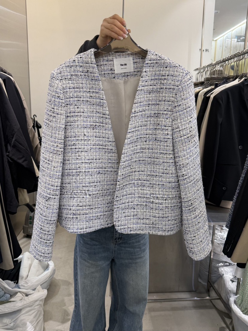 THE SIL東大門實拍女士新品休閑真品人氣熱賣時尚職業夾克THE SIL/1 2ILLY夾克圖色2