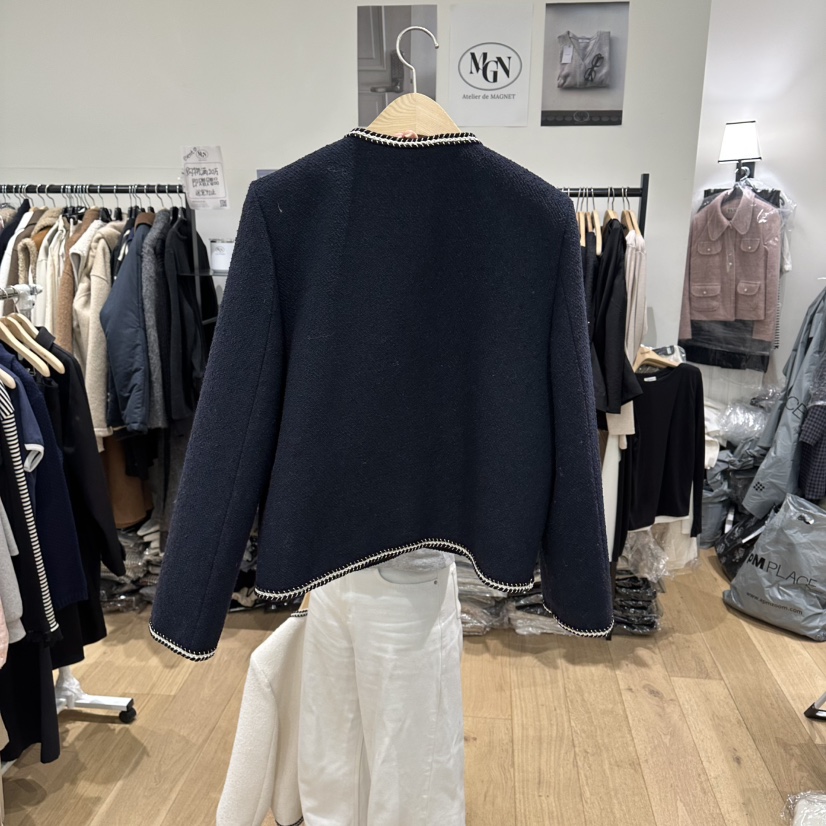 M.G.N東大門直郵女裝新款職業休閑26春夏時尚推薦真品夾克MAGNET夾克