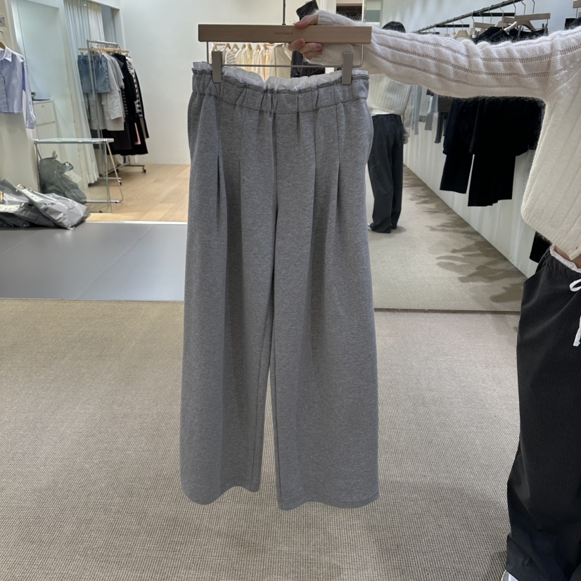 VEGETABLE東大門實拍女士新款推薦職業26春夏人氣休閑休閑褲VEGETABLE休閑褲圖色1