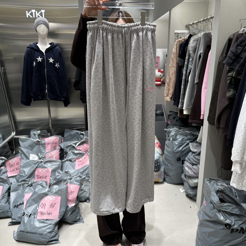 KIKI東大門代購女士新品熱賣休閑時尚人氣職業真品休閑褲KIKI休閑褲圖色2