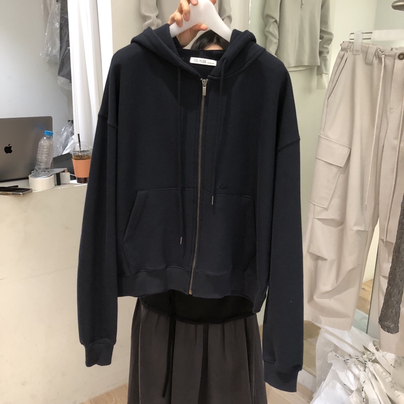 AUBE韓國直郵女士新款26春夏推薦休閑時尚夾克連帽拉鏈衫AUBE夾克圖色2