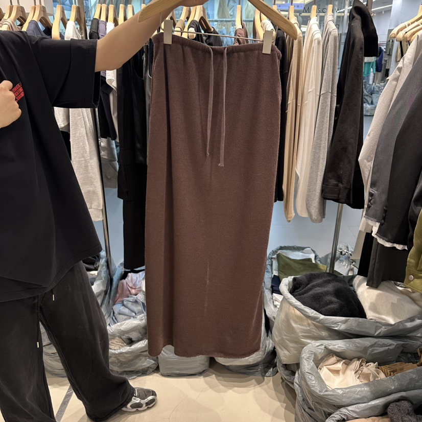 HONG.U東大門代購女士新品職業真品熱賣時尚推薦休閑長裙HONG.U長裙圖色2