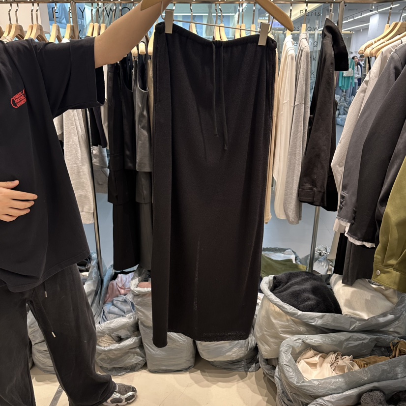 HONG.U東大門代購女士新品職業真品熱賣時尚推薦休閑長裙HONG.U長裙圖色3