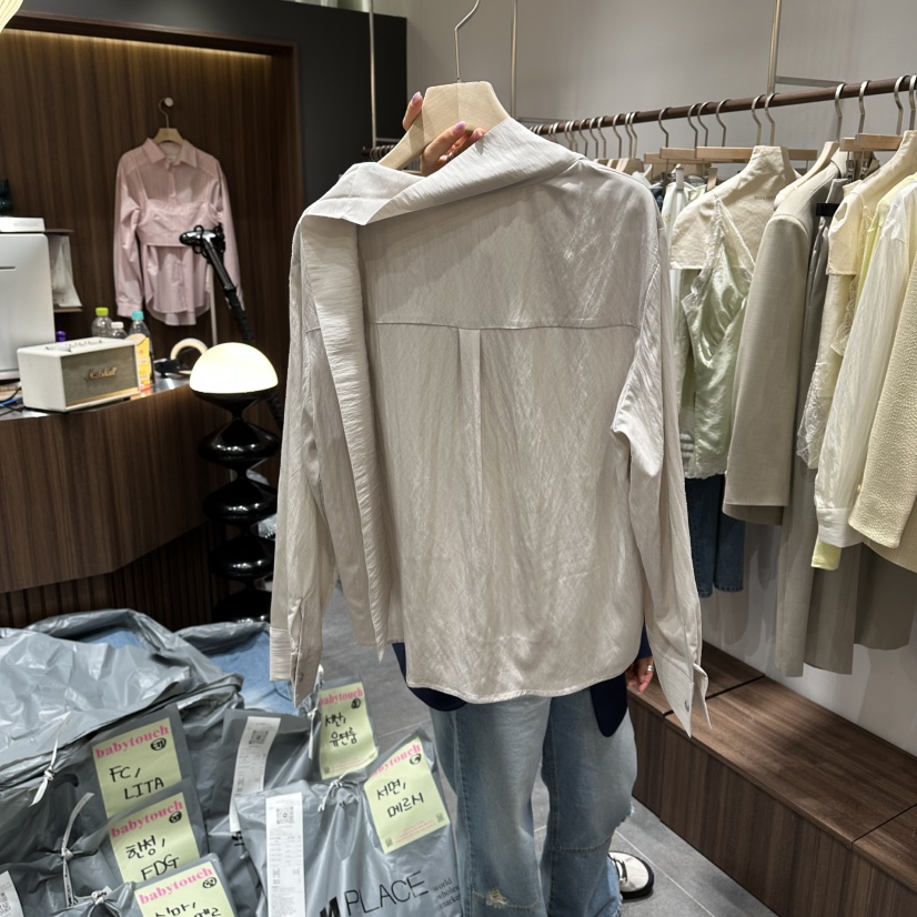 BABYTOUCH東大門直郵女裝新品休閑時尚人氣職業襯衫蕾絲衫BABYTOUCH襯衫/蕾絲衫