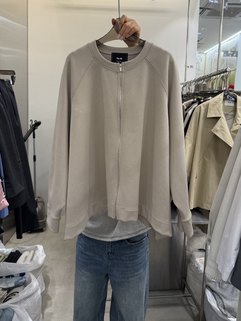 THE SIL東大門代購女士新品真品26春夏熱賣休閑夾克拉鏈THE SIL/1 2ILLY夾克圖色2
