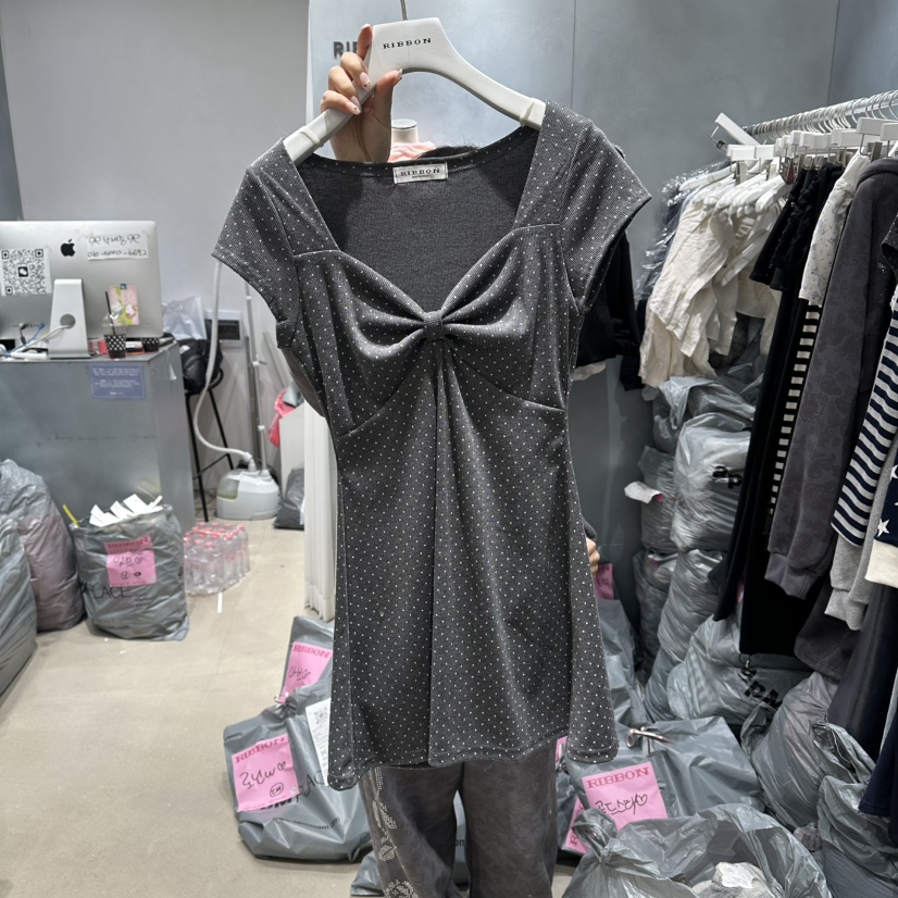 RIBBON韓國直郵女士新品職業休閑真品時尚熱賣人氣連衣裙RIBBON連衣裙圖色1
