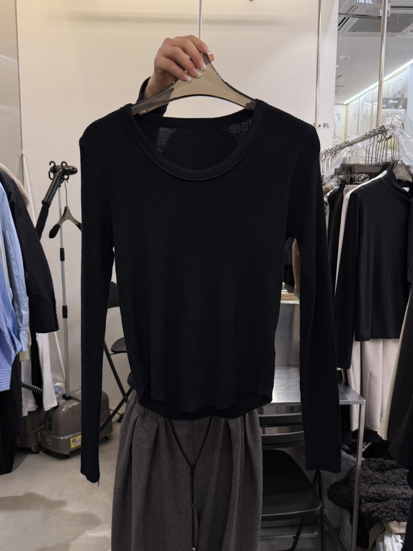 THE SIL東大門實拍女裝新品26春夏時尚休閑推薦職業針織衫THE SIL/1 2ILLY針織衫圖色2