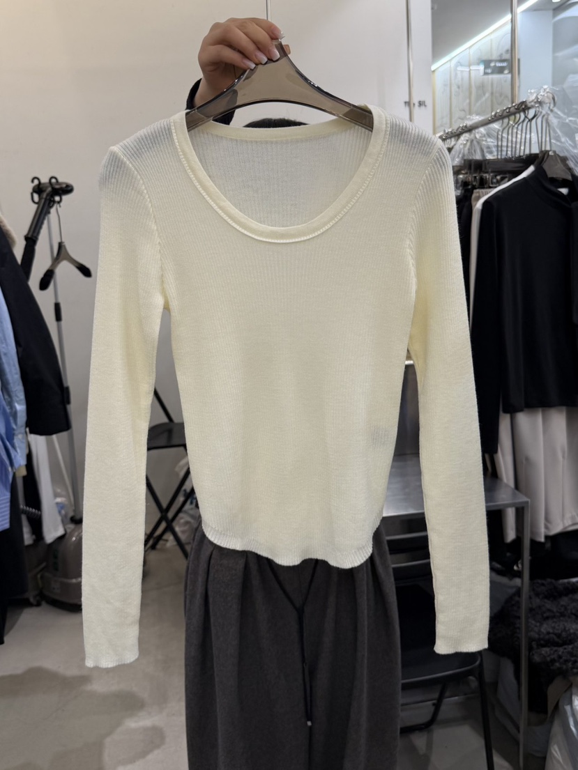 THE SIL東大門實拍女裝新品26春夏時尚休閑推薦職業針織衫THE SIL/1 2ILLY針織衫圖色3