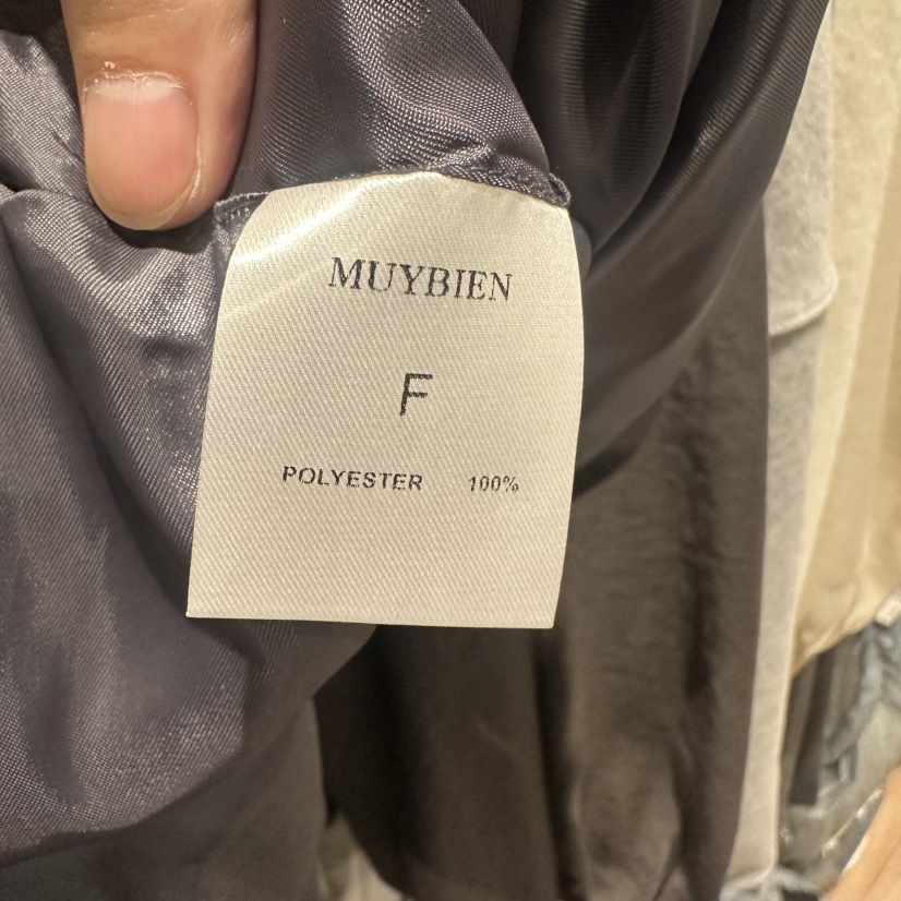 MUYBIEN韓國直郵女裝新款熱賣人氣休閑真品職業時尚26春夏馬甲MUYBIEN馬甲